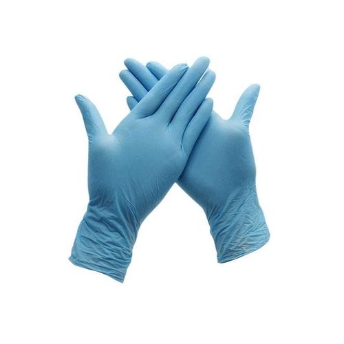Nitrile Exam Gloves - Powder Free, Non-Sterile, Disposable,Food Safe,Indigo Color, Convenient Dispenser Pack of 100 Gloves Blue Mediumcentimeter