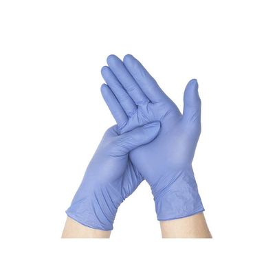 Pair Of 50 Powder-Free Sterile Food Grade Disposable Gloves Purple M