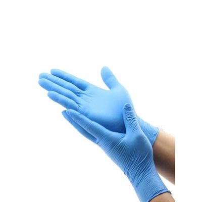 Nitrile Disposable Gloves, 100-Piece Multicolour