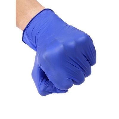 100-Piece Medical Grade Nitrile Examination Gloves Blue L