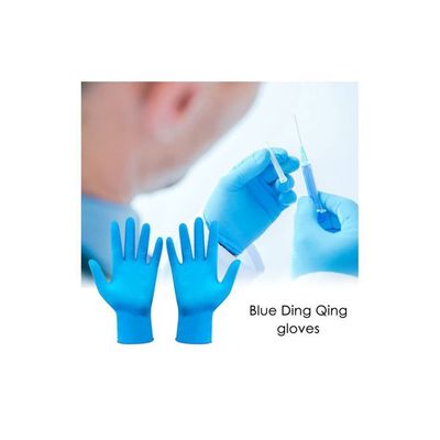 Pair Of Protective Gloves Blue 10x22centimeter