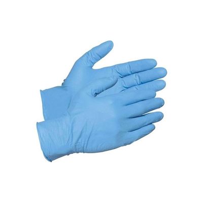 200-Piece Nitrile Disposable Gloves Blue Medium