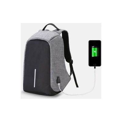 Anti-Theft And Water Backpack With USB Charger Port