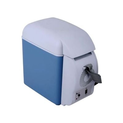 Multi-Function Portable Car Mini Fridge 7.5 L 2724443128524 Blue/White