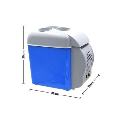 Portable Cooling And Warming Refrigerator 3343 Blue/Grey