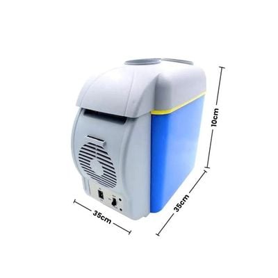 Portable Cooling And Warming Refrigerator 2254 Grey/Blue