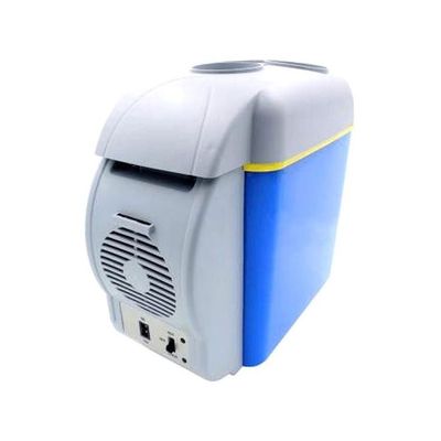 Portable Cooling And Warming Refrigerator lp[koj Grey/Blue