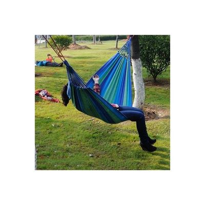 Outdoor Canvas Hammock Multicolour