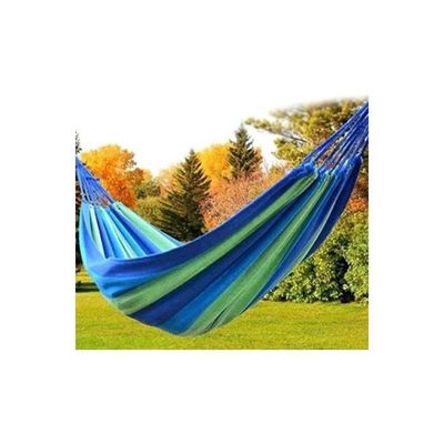 Outdoor Canvas Hammock Multicolour