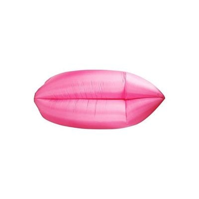 Inflatable Air Bag Sofa Magenta 185 X 75 X 50cm