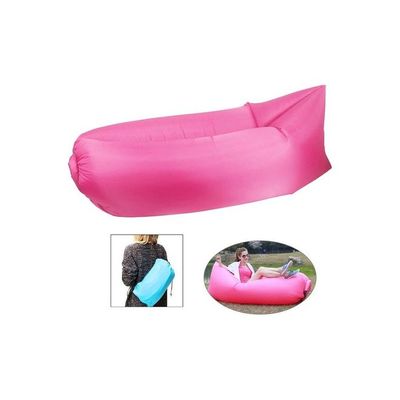 Inflatable Air Bag Sofa Magenta 185 X 75 X 50cm