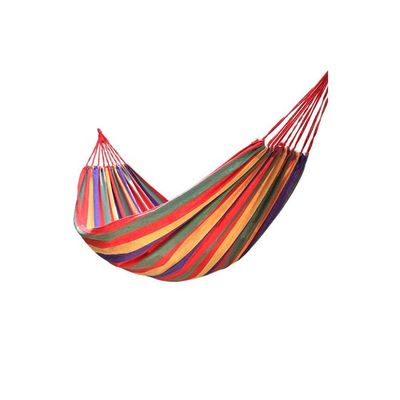 Anti-Rollover Canvas Hammock Multicolour