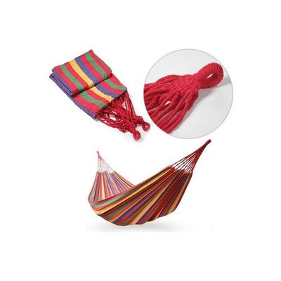 Outdoor Canvas Hammock Multicolour