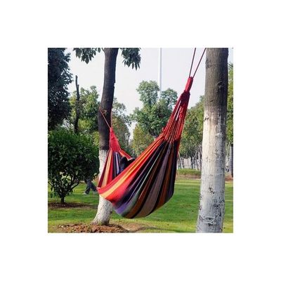 Outdoor Canvas Hammock Multicolour