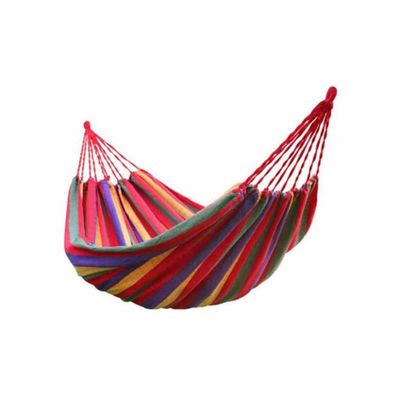 Portable Hang Bed Hammock Multicolour 280 x 80 Cm