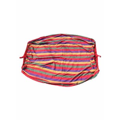 Portable Hang Bed Hammock Multicolour 280 x 80 Cm