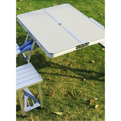 Camping Folding Table Silver