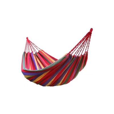 Portable Canvas Hammock Red/Yellow/Blue