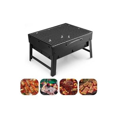 BBQ Charcoal Grill Black 36X10.5X28.5cm