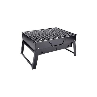 Portable BBQ Charcoal Grill Black 35x27.5 Cm