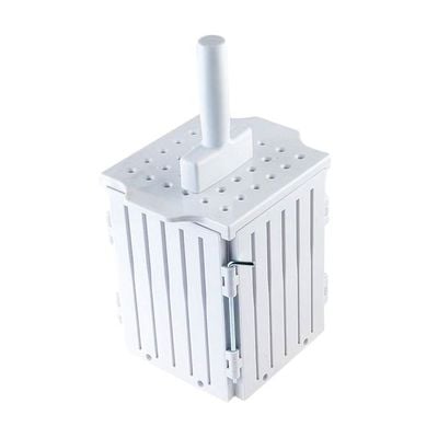 Kebab Maker Box with Stainless Steel Skewers White 165x175x235millimeter