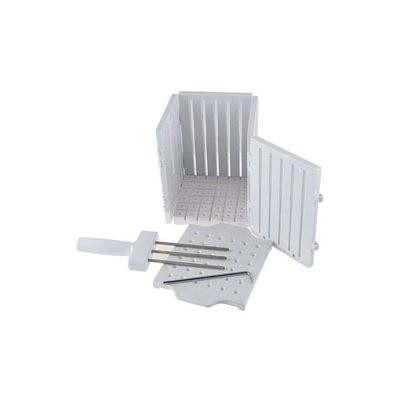 Kebab Maker Box with Stainless Steel Skewers White 165x175x235millimeter