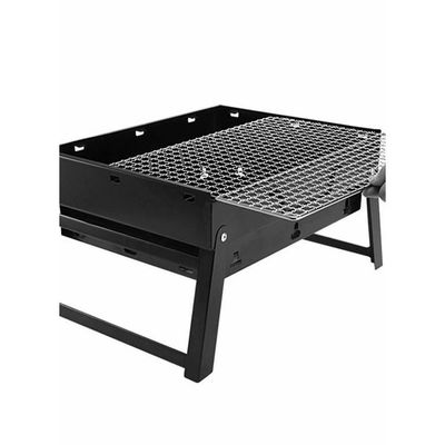 Folding Outdoor Barbeque Grill Black 36X10.5X28cm