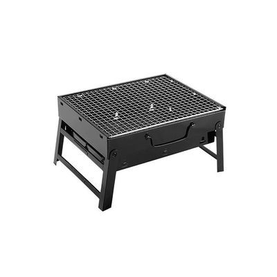 Folding Outdoor Barbeque Grill Black 36X10.5X28cm