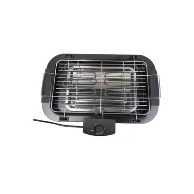 Electric Grill Black/Silver 50x30x12cm