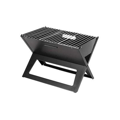 Portable BBQ Grill Black 45x30 Cm