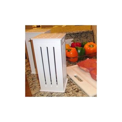 16-Piece Bbq Strings Mutton Skewers Set White 30x12x12 Cm