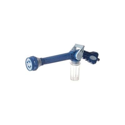 8 Multifunction Jet Water Spray Cannon Blue/Clear/White