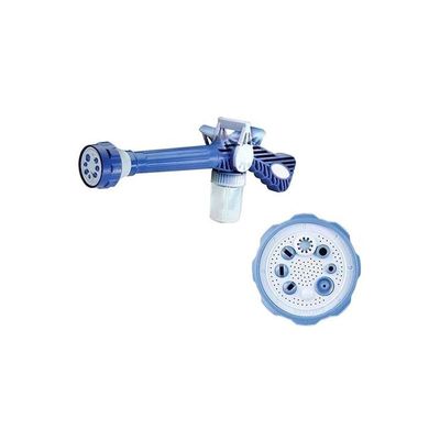 8-Nozzle Multifunction Water Cannon Sprayer Blue/Clear