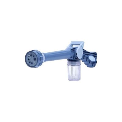 Water Spray Gun With Soap Dispenser Blue