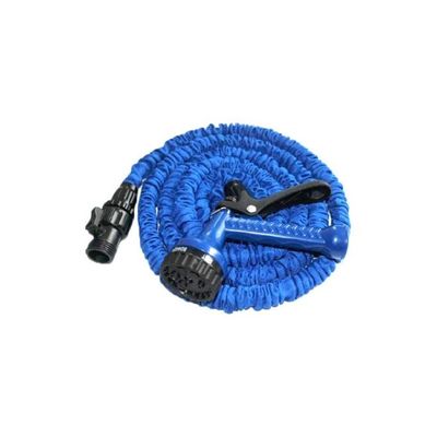 Expanding Hose With Sprayer Nozzle Blue/Black 37.5meter