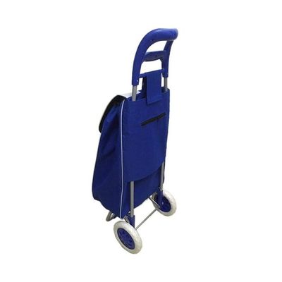 Portable Foldable Trolley Bag Blue 10 Cm