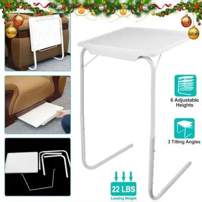 Folding Portable Table White