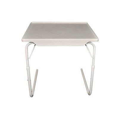 Plastic Foldable Table White 61x335x305cm