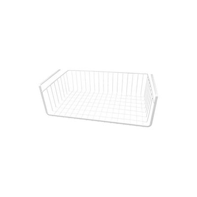 Wire Under Shelf Storage Basket White 17inch