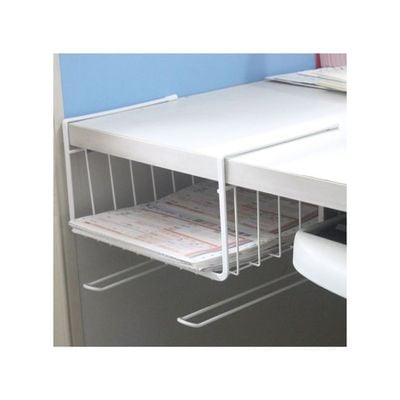 Muti-Functional Office And Kitchen Storage Shelf White