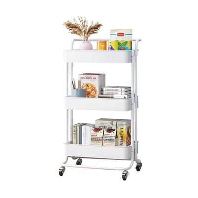 3-Tier Multiuse  Organizer Rack White