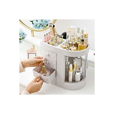 4 Tiers Acrylic Multifunctional Storage Rack White