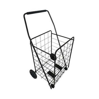 Shopping Trolley Cart Black 98centimeter
