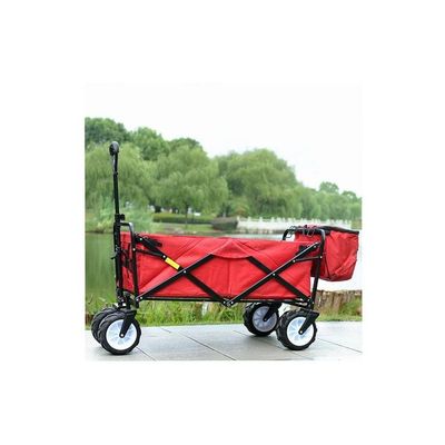 Folding Cart Stroller Red 73x42x25centimeter