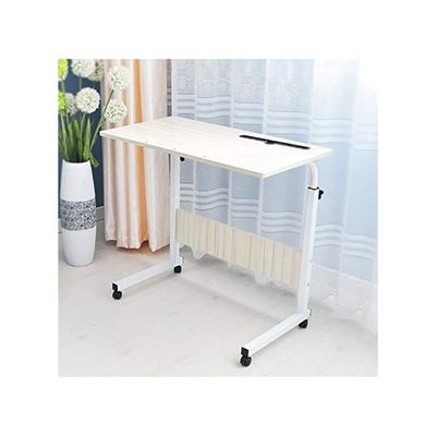 Adjustable Table White 80x40centimeter