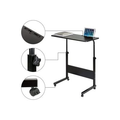 Adjustable Table Black 80x40centimeter