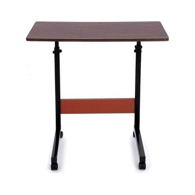 Height Adjustable Laptop Desk Brown/Black 60x40x90cm