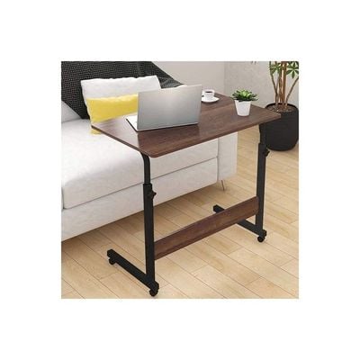 Height Adjustable Laptop Desk Brown/Black 60x40x90cm