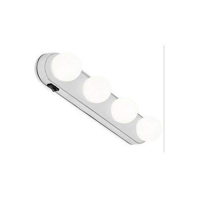 4-LED Vanity Mirror Light Bulb White 12 x 14 x 12cm