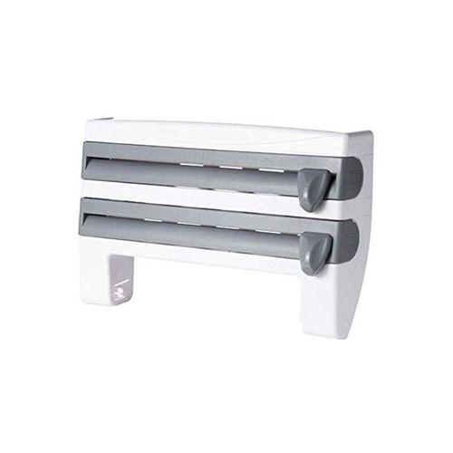 Paper Dispenser With Cutter White/Grey 39x10x24centimeter